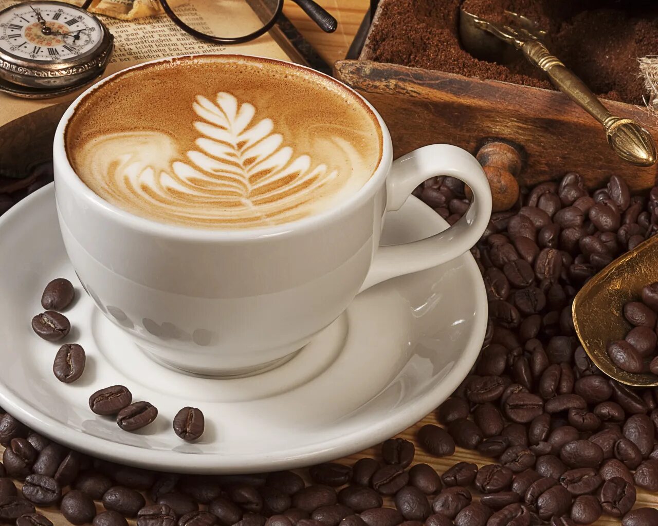 Any more coffee