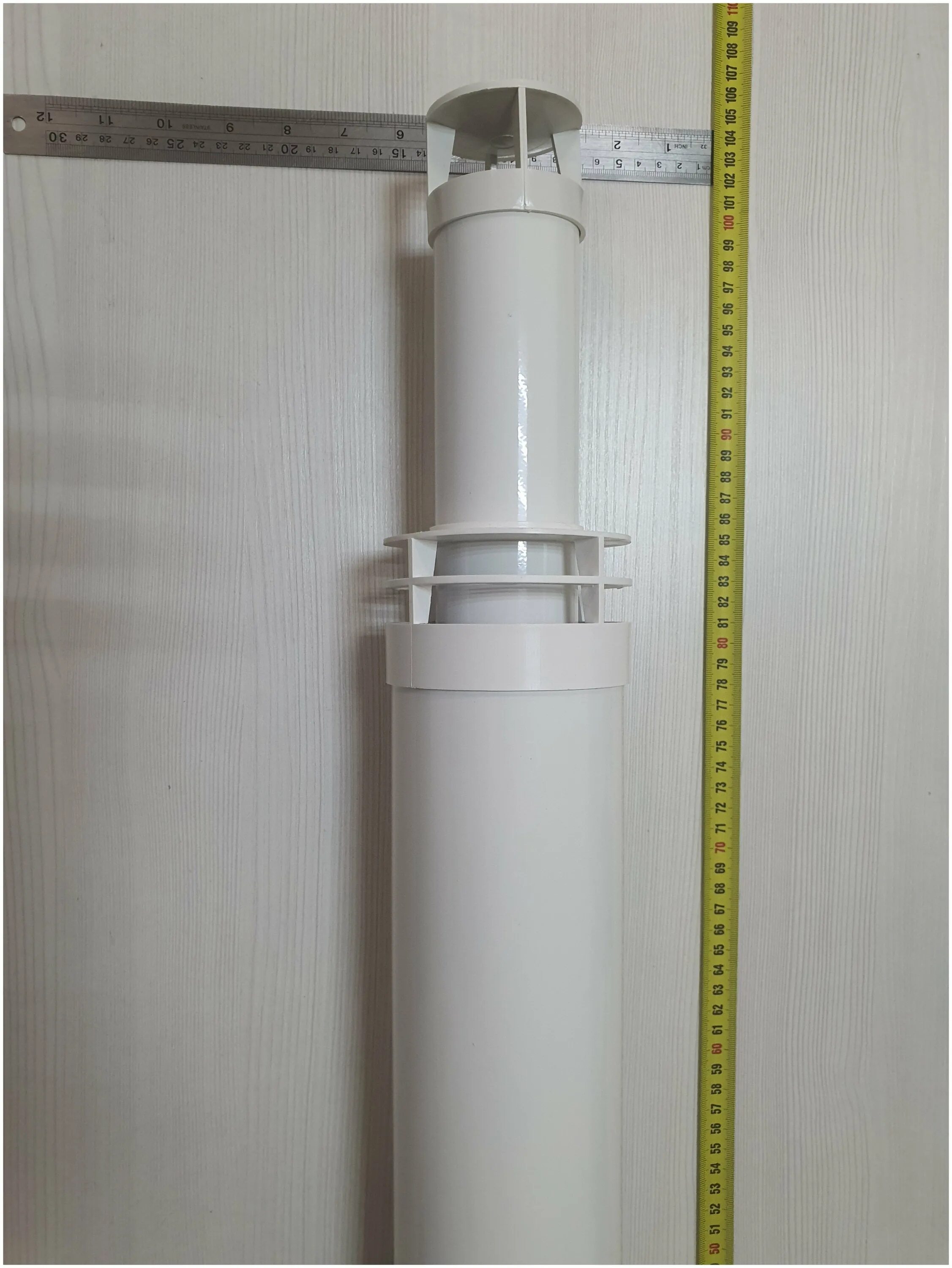 коаксиальный дымоход антилед 60 100. дымоход универсальный. комплект дымохода антилед 60/100.