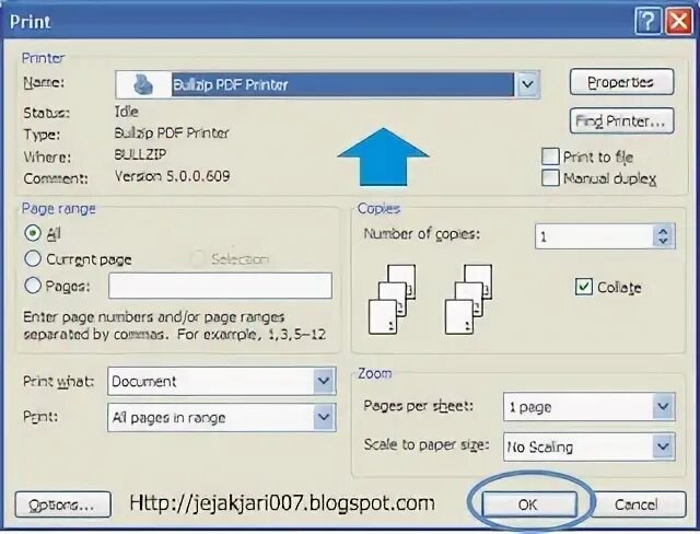 Print to pdf