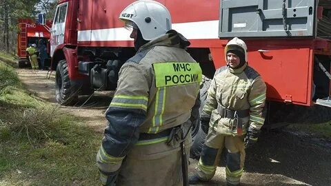 Пожар в истринском районе