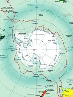 Маршрут экспедиции беллинсгаузена