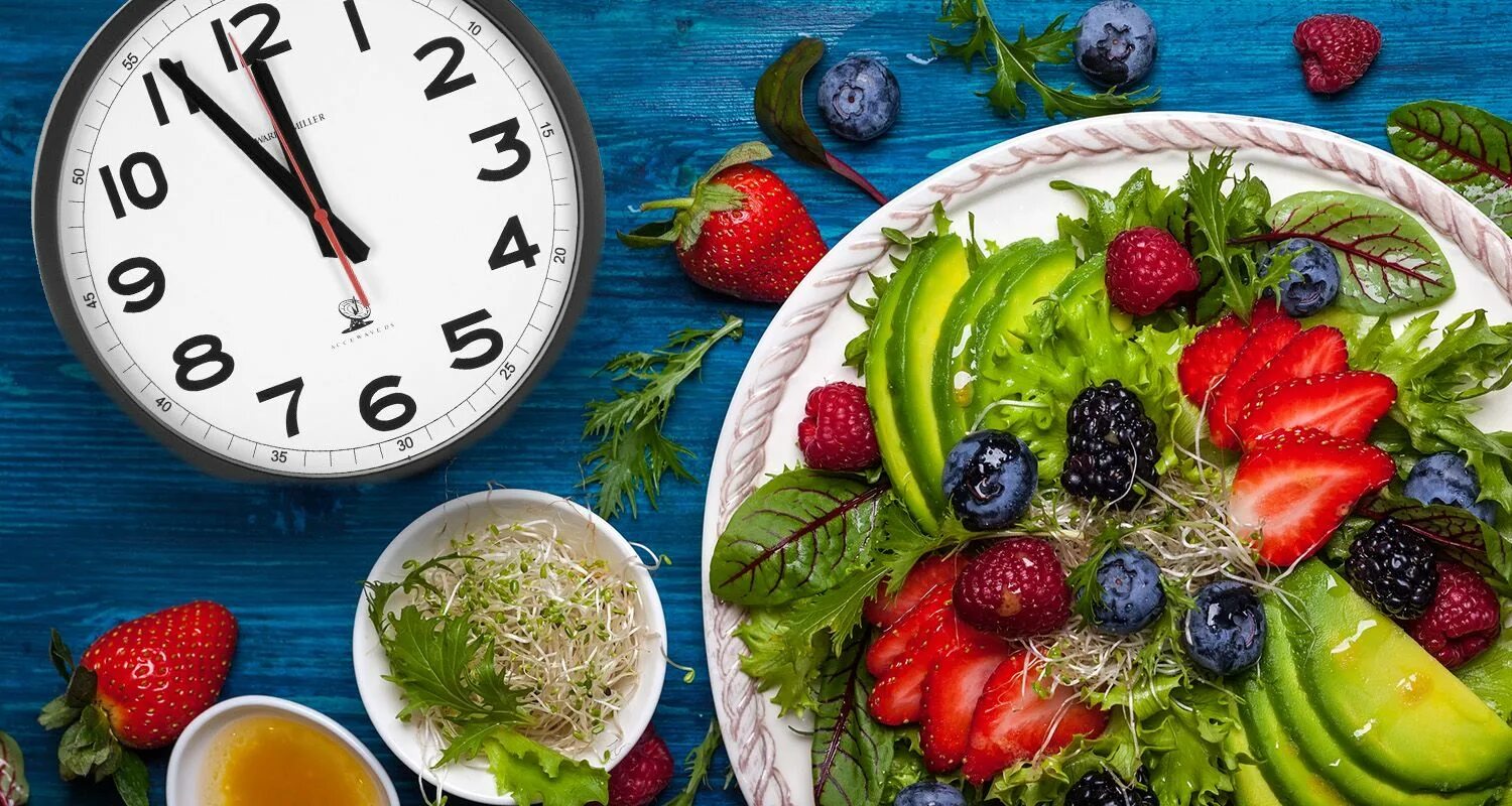 Часы с едой. Intermittent Fasting Diet. Диета и часы. Голодание питание. Риски интервального голодания