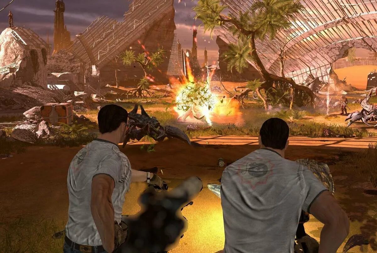 Сириус Сэм VR. Крутой Сэм VR. Serious Sam 4 VR. Крутой Сэм VR 2. Игры проводят между