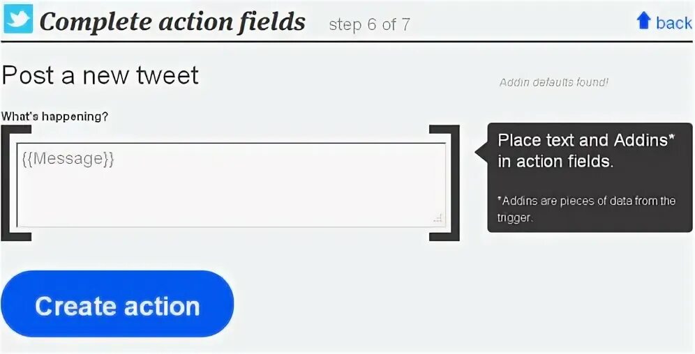 A completed action. Completed action.