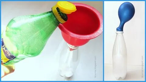 Эксперимент с бутылкой и водой