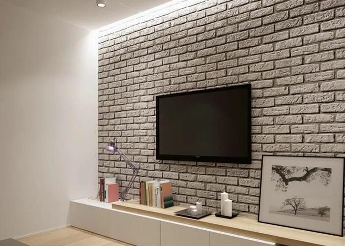 100 лучших идей: кирпичная стена в интерьере на фото Brick interior wall, White 