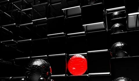 Black 3 d