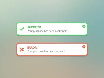 Error sending message