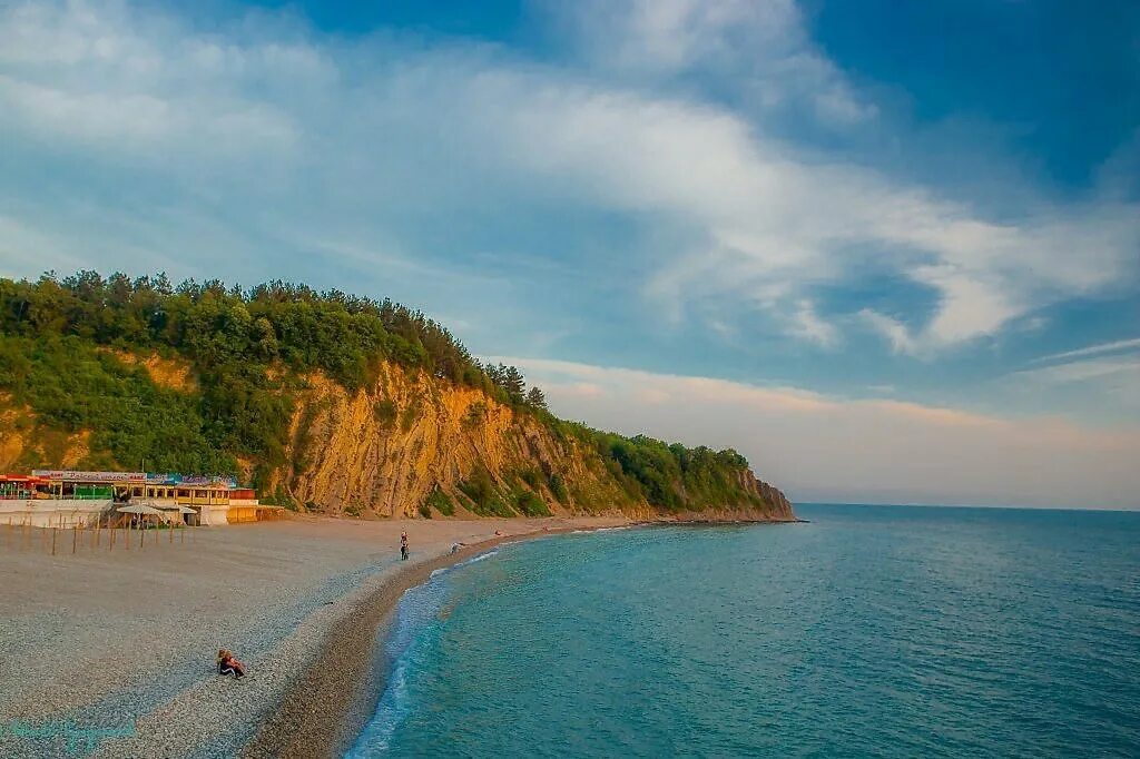 Где отдохнуть на море в краснодарском крае. Ольгинка туапсе. туапсе ольгинка море. черноморское побережье ольгинка. туапсе бухта ольгинка.