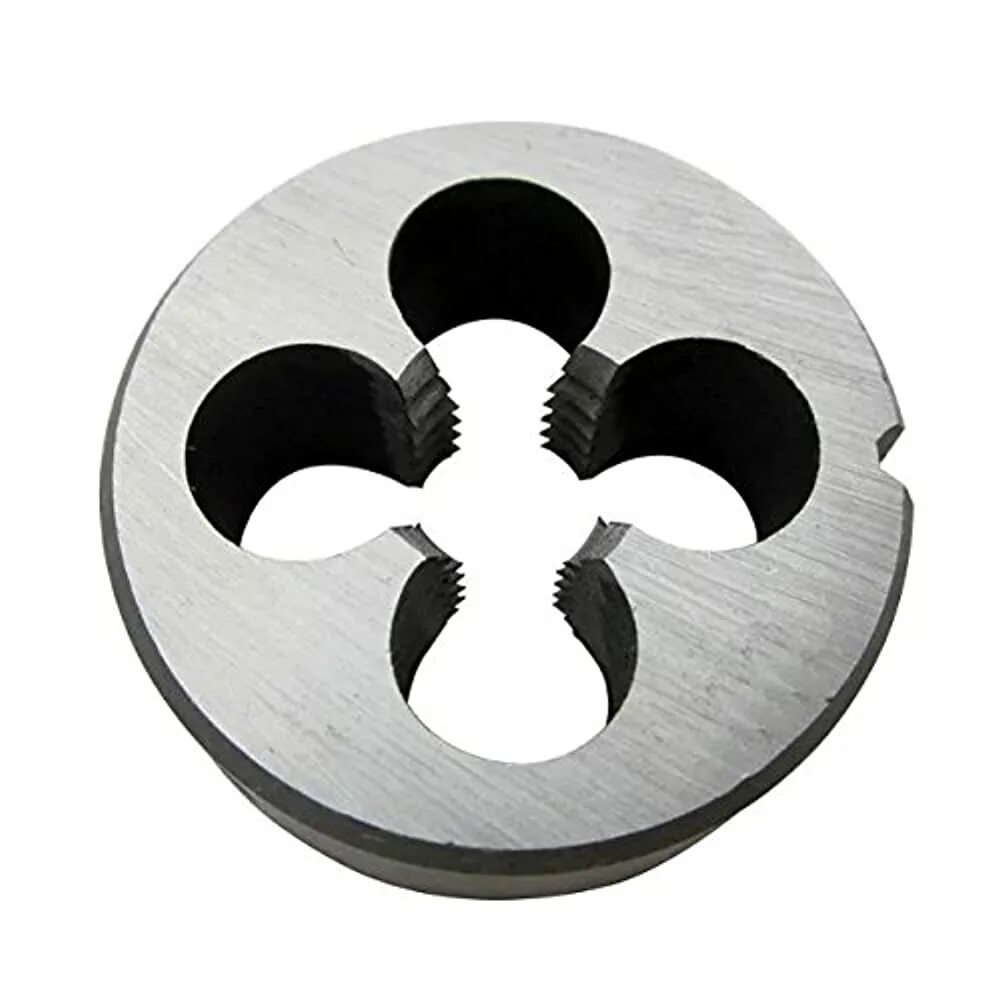 Резьба 75 мм. Круглая плашка. Dies m5. M8/15*75mm. Upper die Holder with m12 thread die with m6 thread and hole Punches.