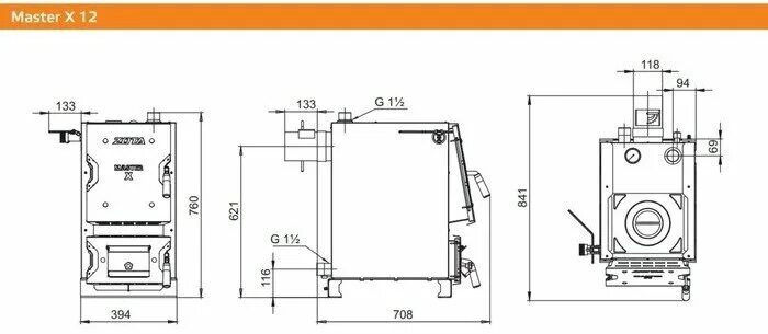 Zota master x. Котёл Зота мастер х 14 чертёж. Зота мастер х 20.
