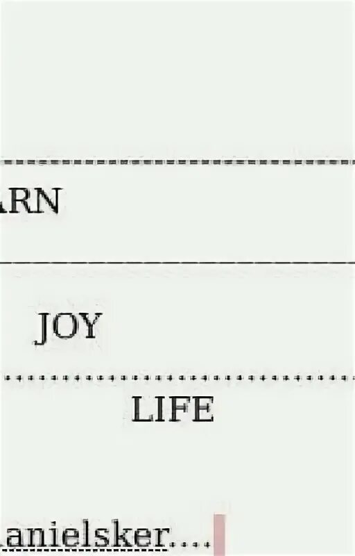 Joy life is life