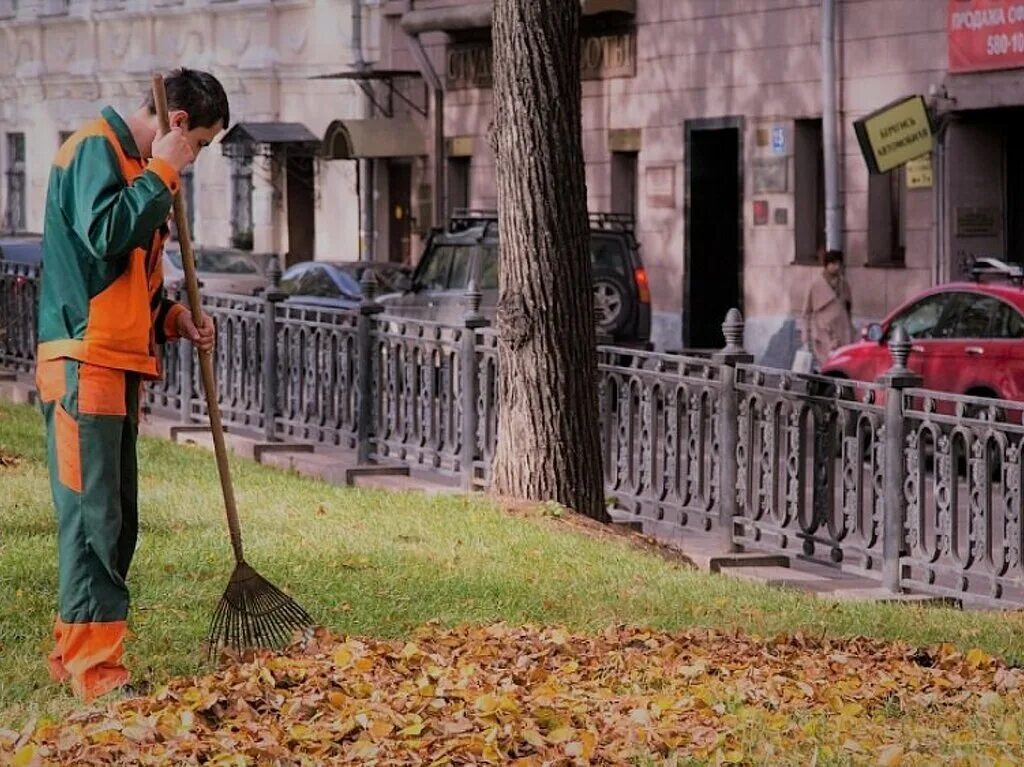 Работа дворник на неполный день