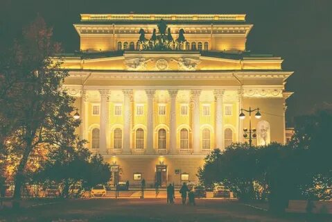 Александринский театр ночь в венеции