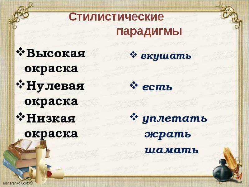 Как найти стилистически окрашенное слово 7 класс. Стилистическая окраска. Стилистически окрашенное слово это. Стилистическая окраска глагола. Стилистически окрашенное слово примеры.