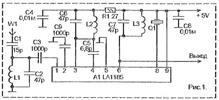 УКВ конвертер на la1185. Схема конвертера УКВ fm. УКВ-ФМ конвертер схема. La1185 конвертер fm-УКВ схема. Укв прием