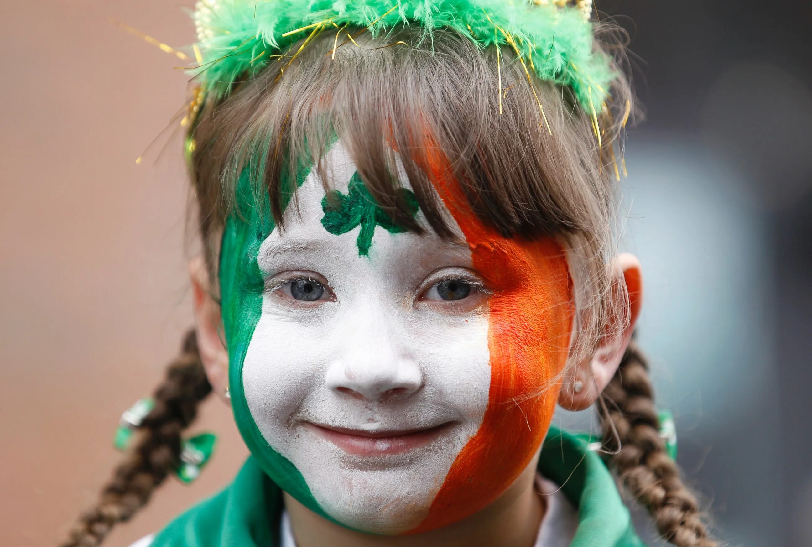 День Святого Патрика. Традиции Ирландии. Ирландия люди. Ирландский аквагрим. Дети святого патрика