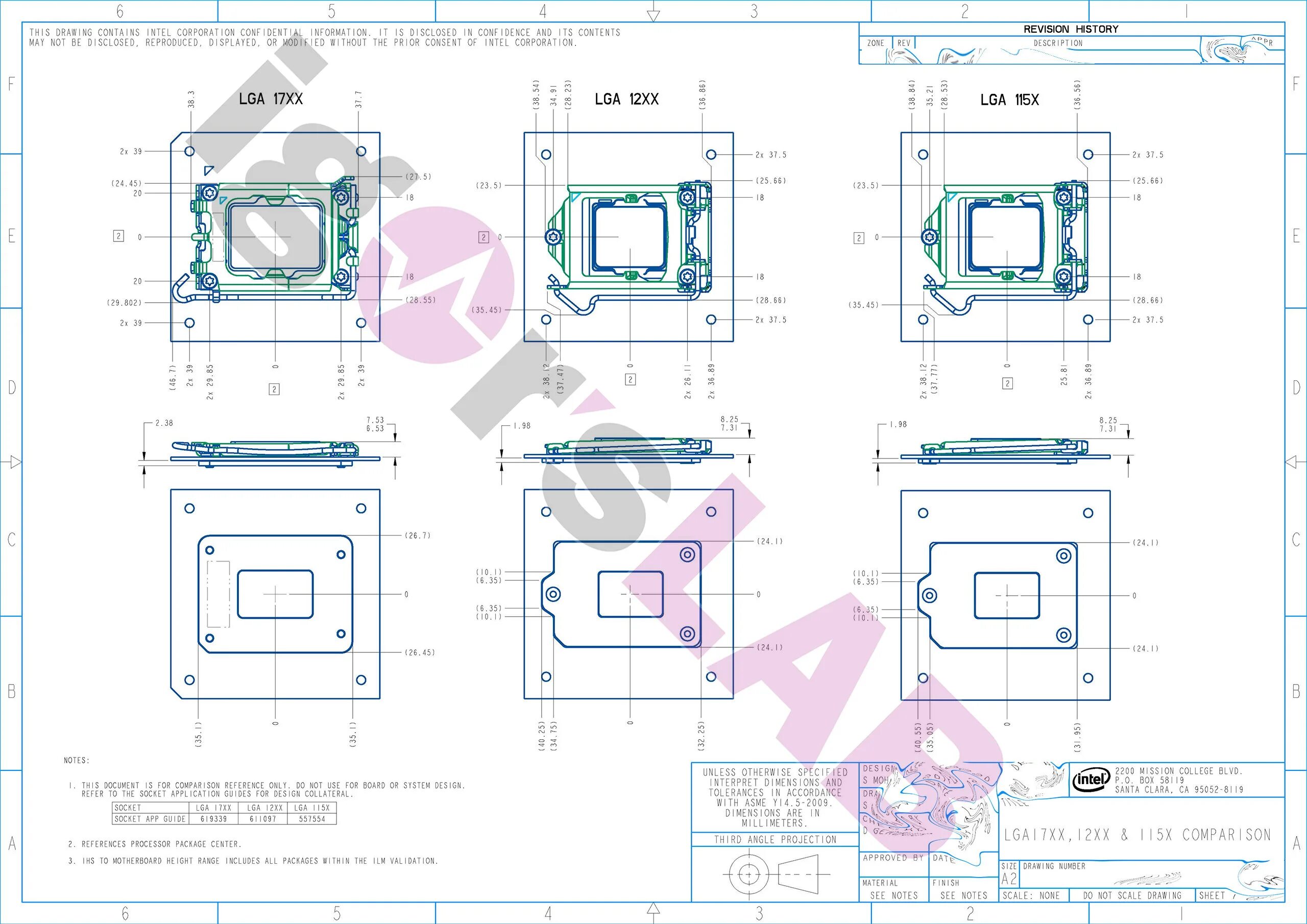 Сокете Intel LGA 1700.. Гнездо процессора LGA 1700. Размеры процессора LGA 1700. Крепление процессора LGA 1700.