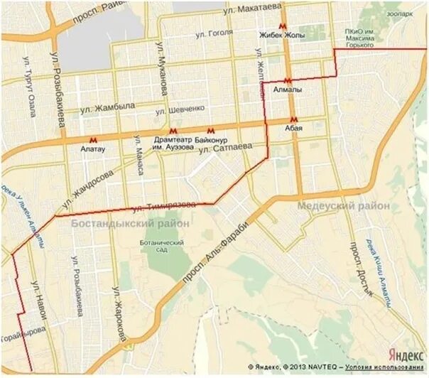 Какие улицы в алматы. Карта Алматы с улицами. Район Алматы 1. Алматы 1 и Алматы 2 на карте. Автобус Алматы маршрут.