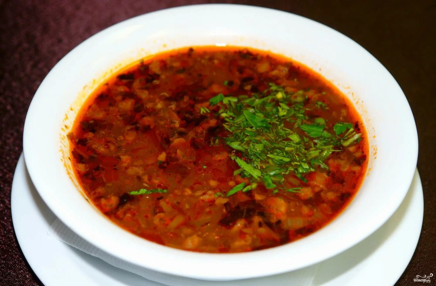 Грузинский острый суп «харчо». Суп харчо с говядиной. Харчо тайп. Тклапи для харчо. Суп классический рецепт с мясом говядины