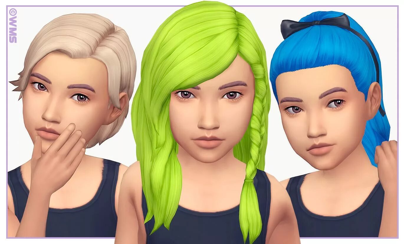 Sims atf. SIMS 4 child SIM. SIMS 4 hair Pack. SIM children симс 4. Child hair SIMS 4.