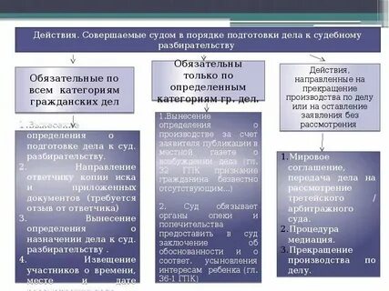Подготовка к судебному разбирательству в уголовном процессе