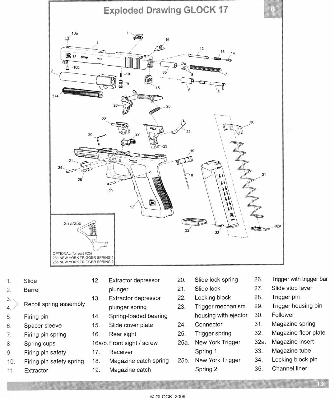 Устройство глока. Glock 17 устройство. Пистолет в разрезе glock 17. Детали пистолета глок 17. Автоматика пистолета глок 17.