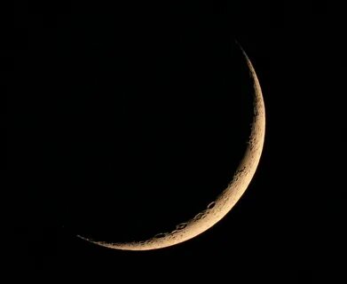 Crescent moon