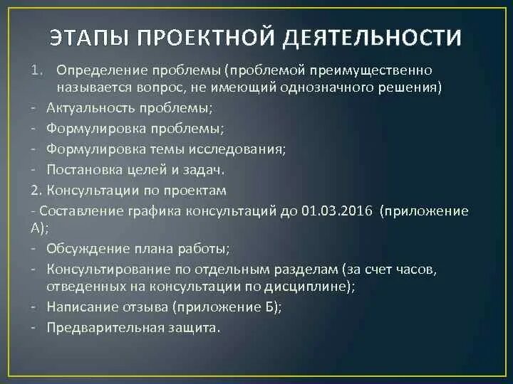 Аттестационная работа. Проектная деятельность на уроках русского языка и литерат