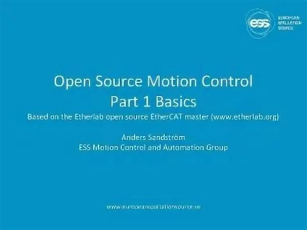 Motion source. Motion source