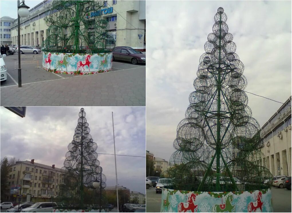 Какую елку поставили