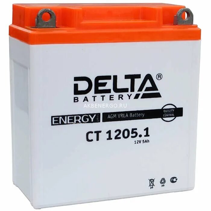 Аккумулятор Delta CT 1205.1. АКБ Delta CT 1205 12 V (5ah). Аккумулятор на мотоцикл Дельта 1205. Delta CT 1205 (12в/5ач).