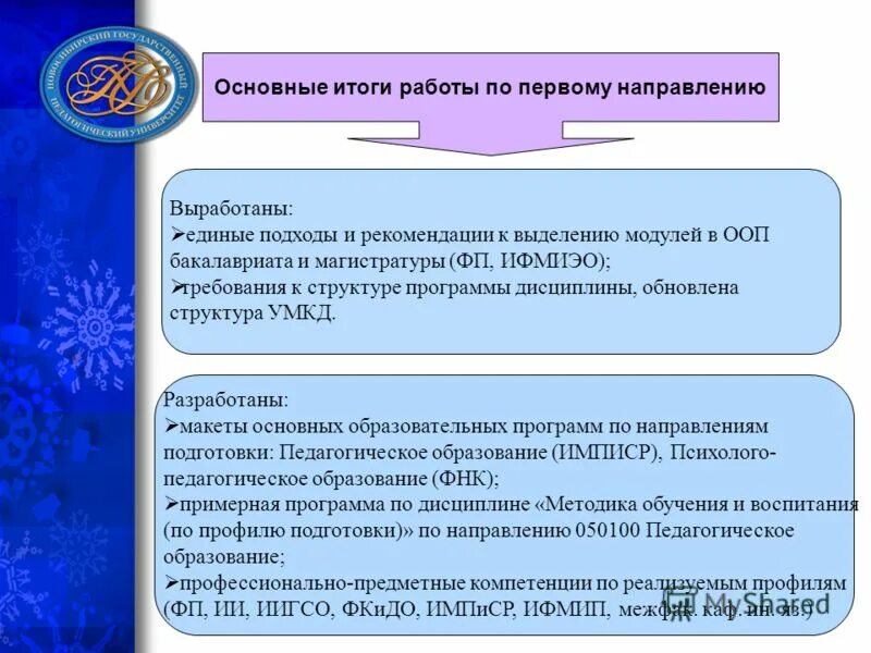 выработка единых подходов