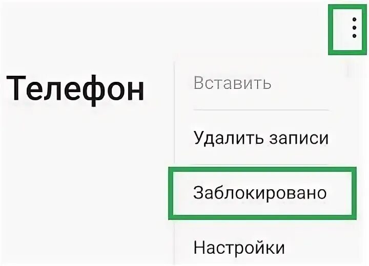 Черный список что слышит звонивший