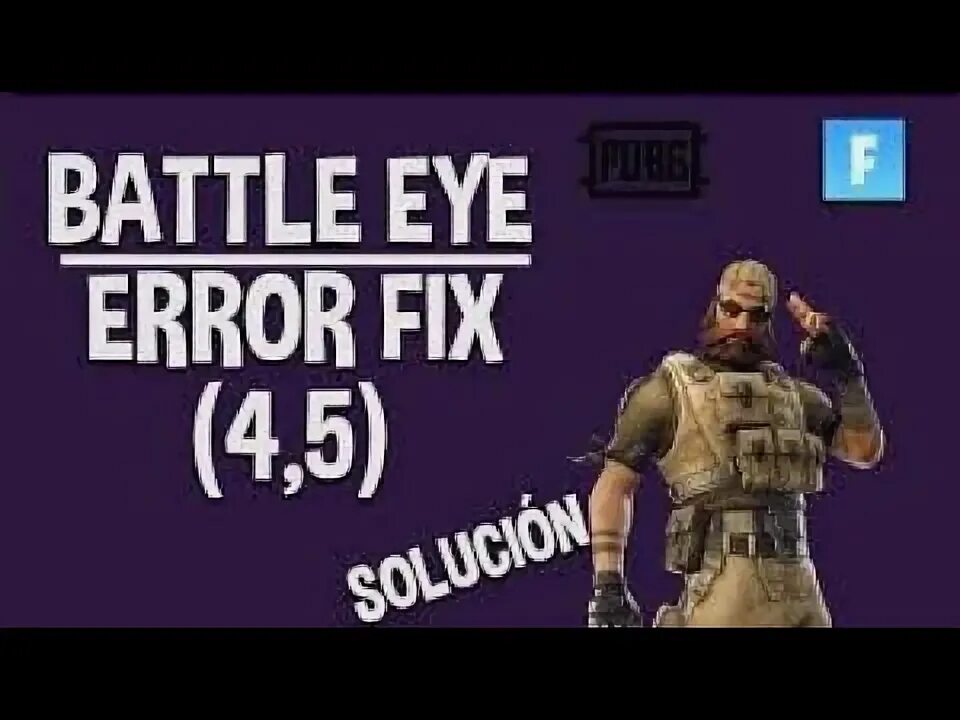 Failing to install battleye service. Battleye. battleye service. failed to install battleye service (4, 5).. error 25 pubg battleye.