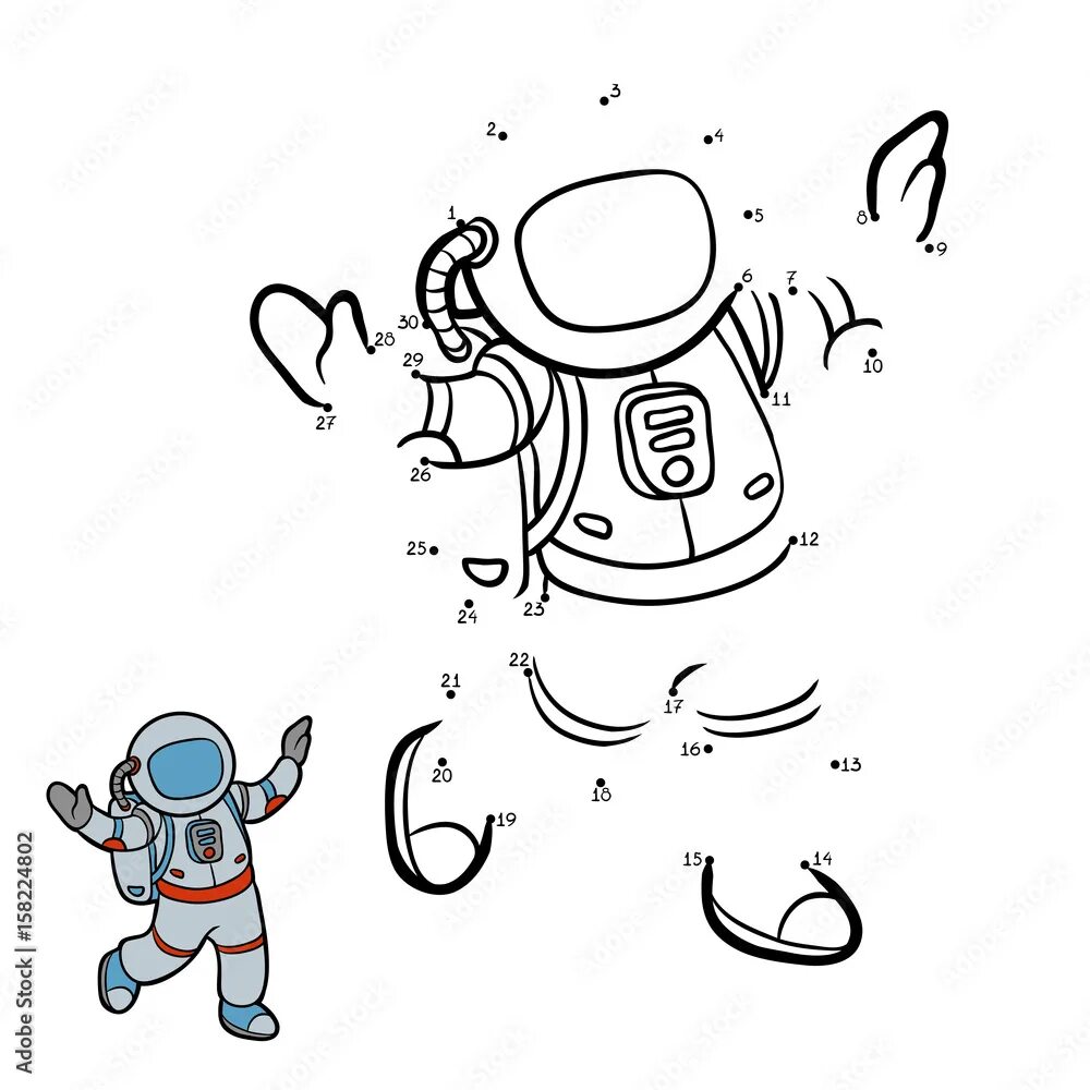 A is for astronaut