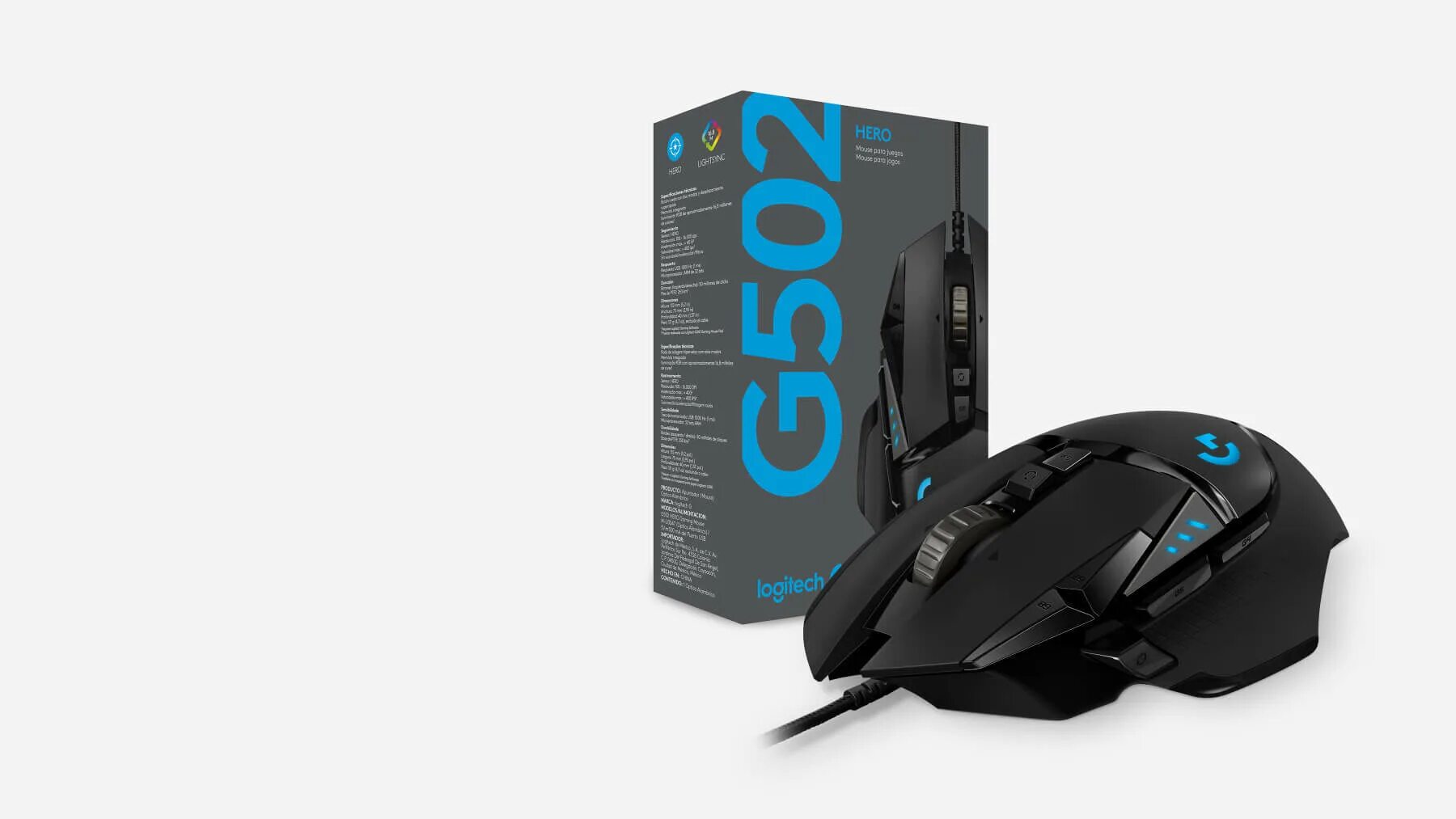 Игровая мышь "Logitech G502 HERO" - Айкон Computers