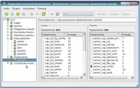 Создание мандатной системы