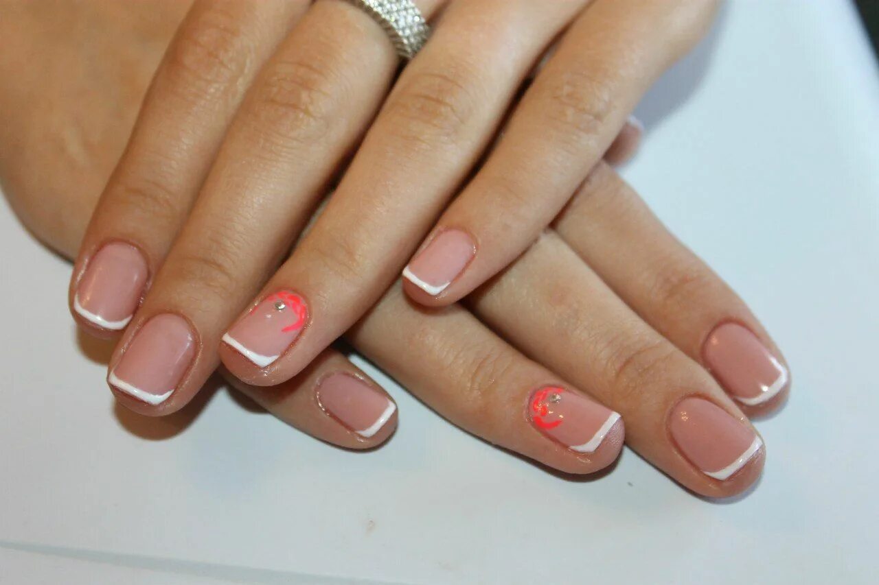 Pin on Ногти Gel french manicure, Nail manicure, Manicure