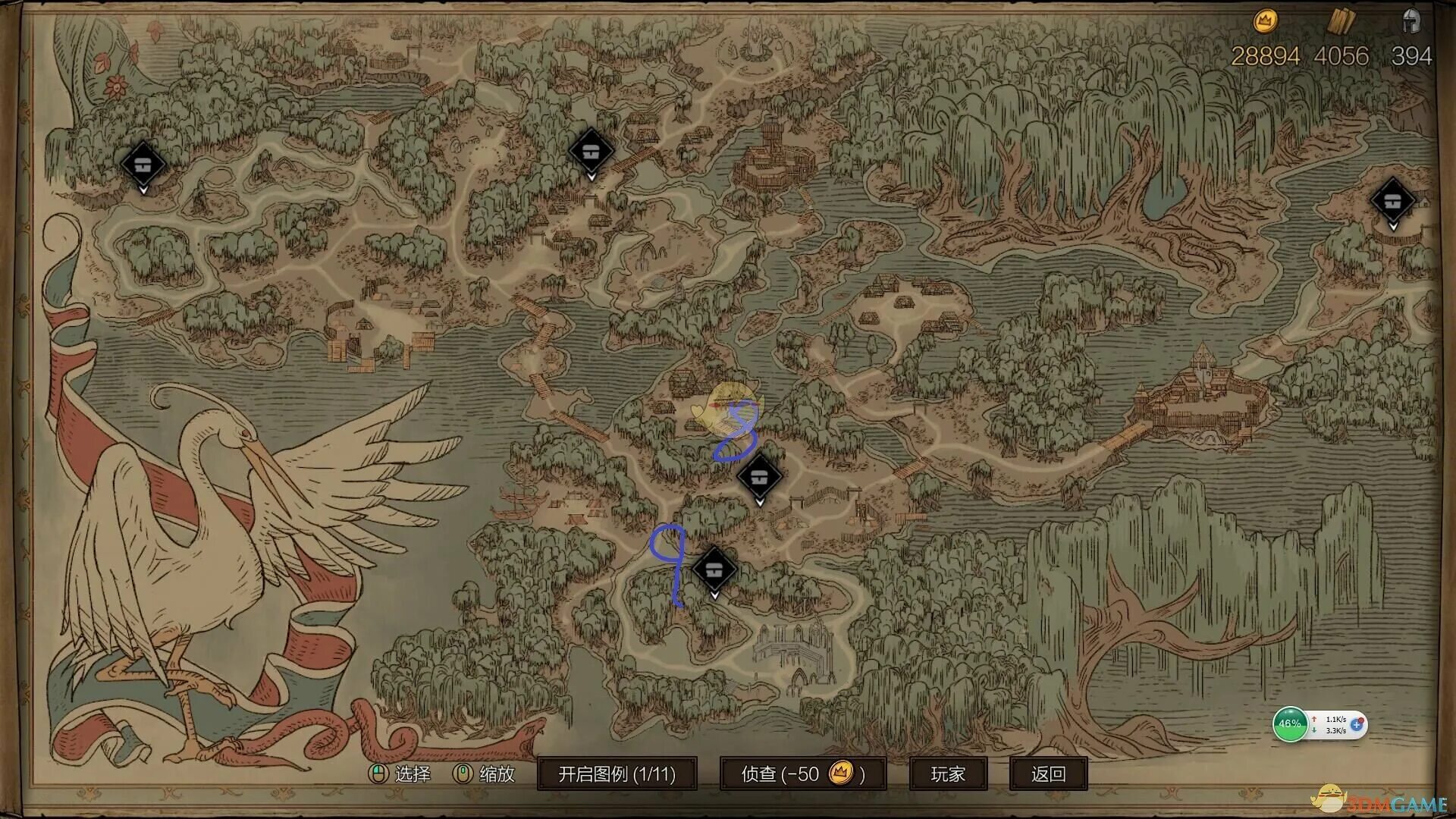 Vampire map. Vampire map
