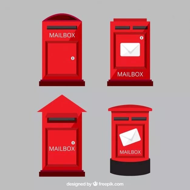 Usually the postbox to empty every