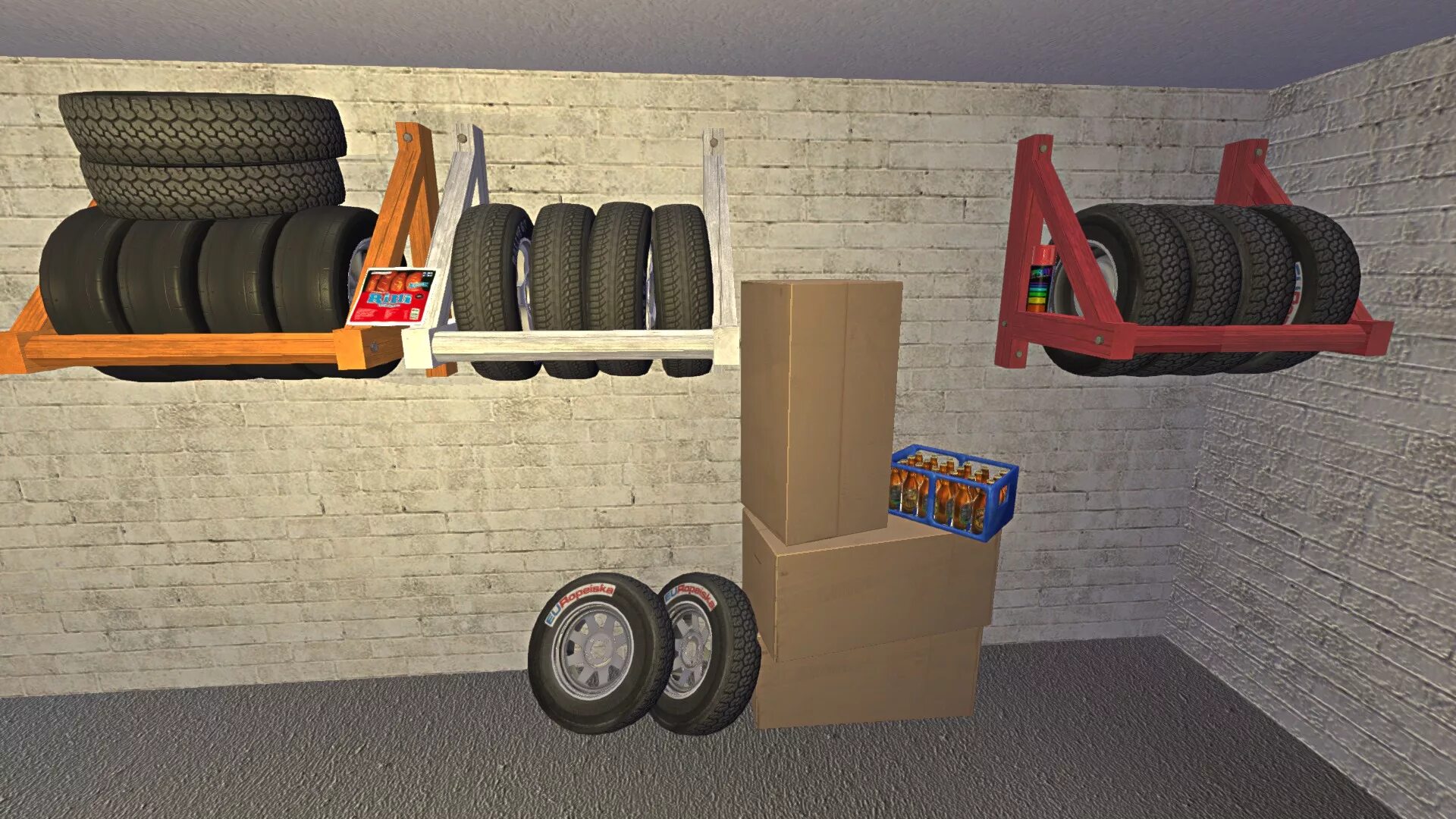 My Summer car: стойки для шин (Tire Racks) 1.3. Май саммер кар гараж. My Summer car гараж. Стойки для шин май саммер кар.