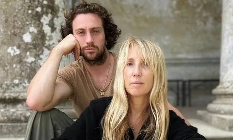 Aaron Taylor-Johnson and wife Sam share a sweet snap... taken by their daug...