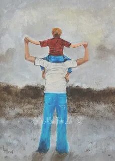 My dad paint