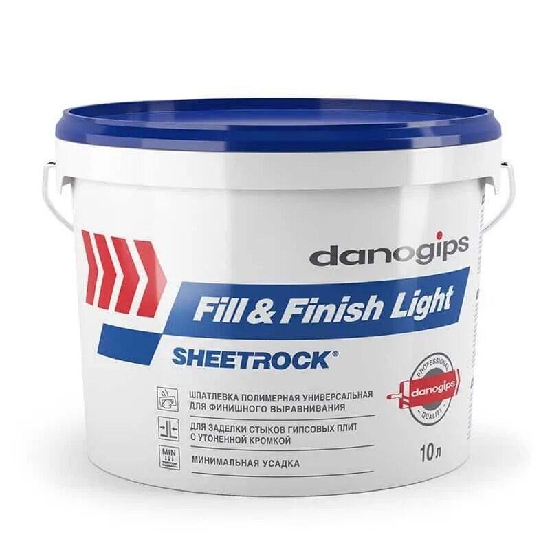 Шпаклевка шитрок. Sheetrock fill finish Light шпатлевка 17 л. Danogips fill finish Light 10 л. Финишная шпаклевка Шитрок 17кг. Шпаклевка Шитрок Даногипс.