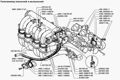 Схема 405 двигатель