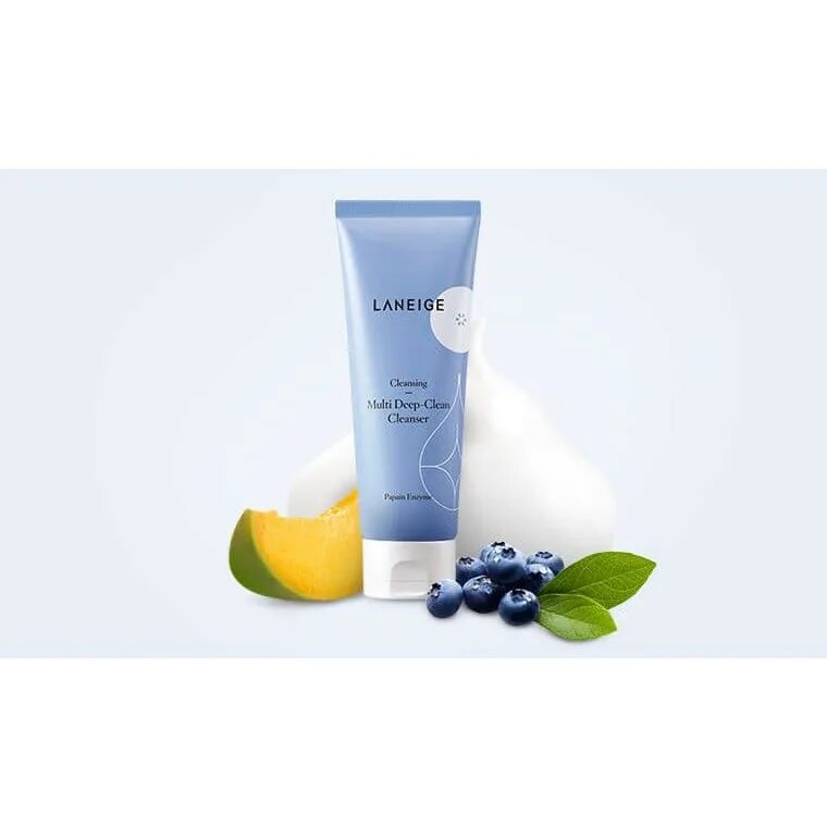 Multi cleansing. Laneige Cleanser. Laneige Multi Deep-clean Cleanser. Глубокоочищающий крем для умывания Laneige Multi Deep-clean Cleanser. [Laneige] пенка для умывания Laneige 30мл.