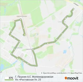 Автобус пушкин на карте маршрут