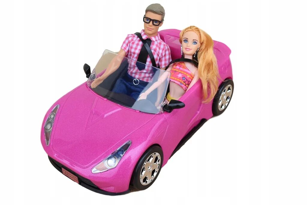 Купить куклы машину. Барби и Кен в машине. Машина для Барби. Кабриолет Барби. Кабриолет для кукол.