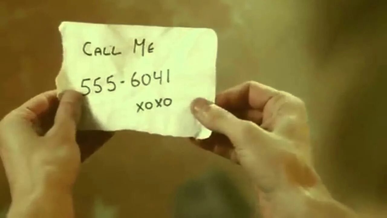 Call me. Call my maybe. Let me call you